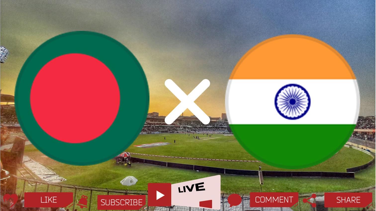 Бангладеш - Индия | Текстовая трансляция