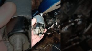 Неисправности в работе втягивающего реле и стартера Yamaha Virago XV1100