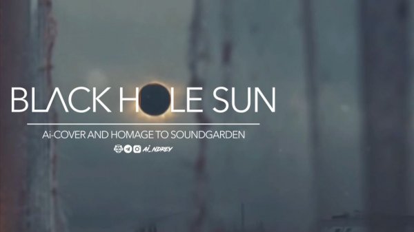 SOUNDGARDEN - BLACK HOLE SUN (ai-cover & music video)