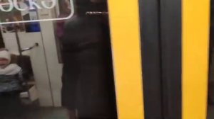 Казань. Поездка на метро-поезде 81-740 "Русич" до станции Яшьлек