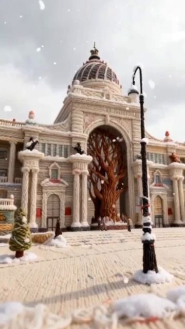 Популярный тренд добрался до Казани и превратил город в настоящий вязаный мультфильм. смотреть онлайн