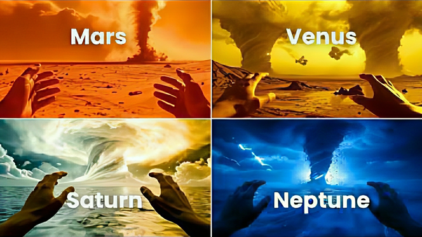 Как выглядят торнадо на различных планетах. Прогулка по торнадо смотреть онлайн