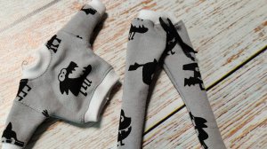 Одежда для кукол. Пошив спортивного костюма. Barbie.