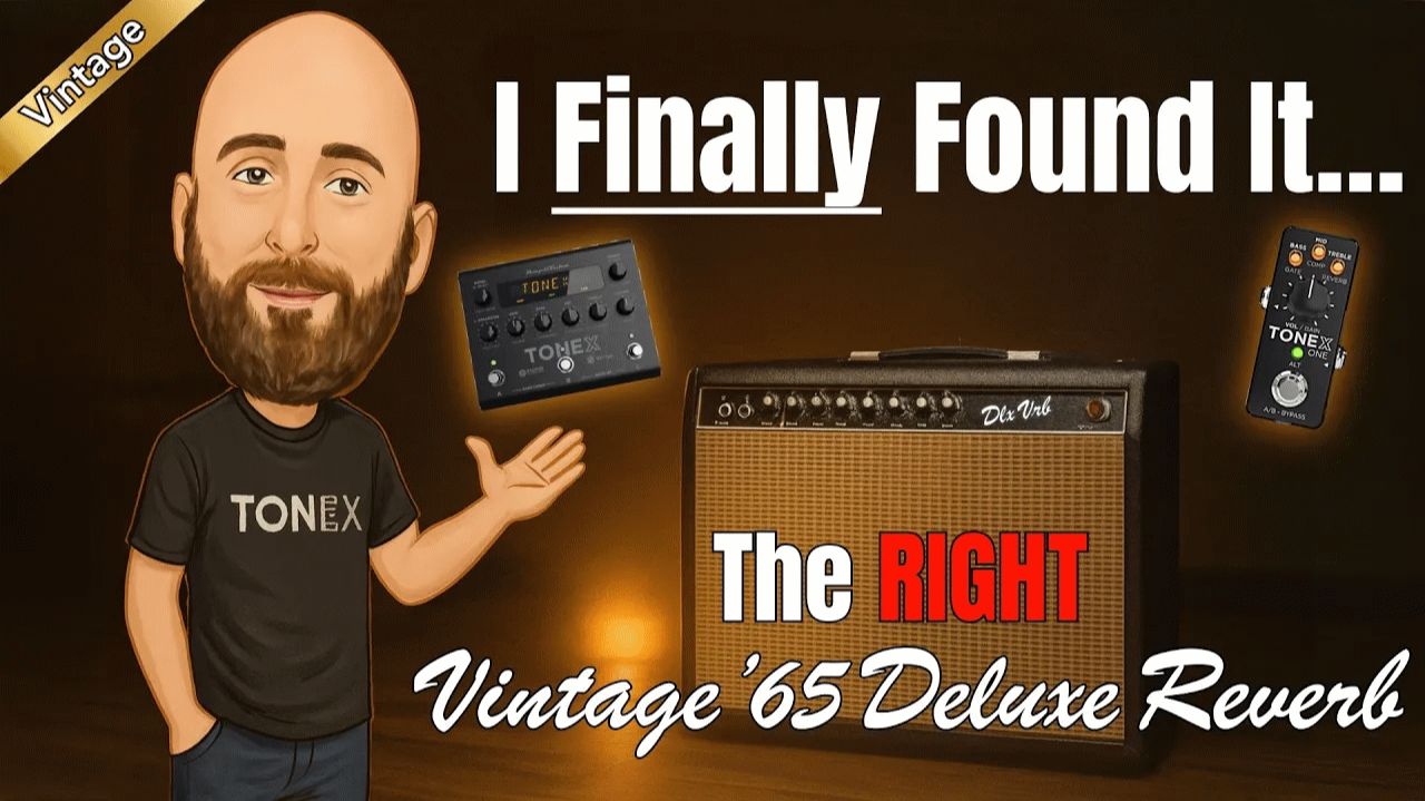 Jason Sadites: I FINALLY Found The Right Vintage 1965 Deluxe Reverb For Tonex!