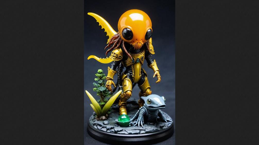 Янтарно-демантоидные фигурки Доктора Мавро 2