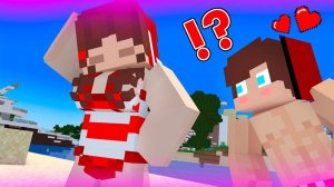 Новый купальник для девочки Джей Джей- Майнкрафт анимация