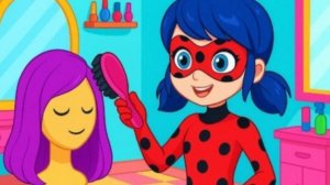 салон красоты Леди баг,игра для детей