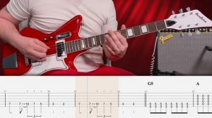 The White Stripes - Seven Nation Army Cover (Табулатура) Guitar Tutorial TABS