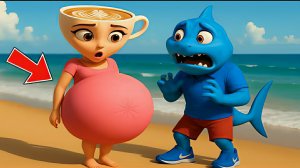 Балерина Капучина беременна от Тралалеро Тралала и рожает детей