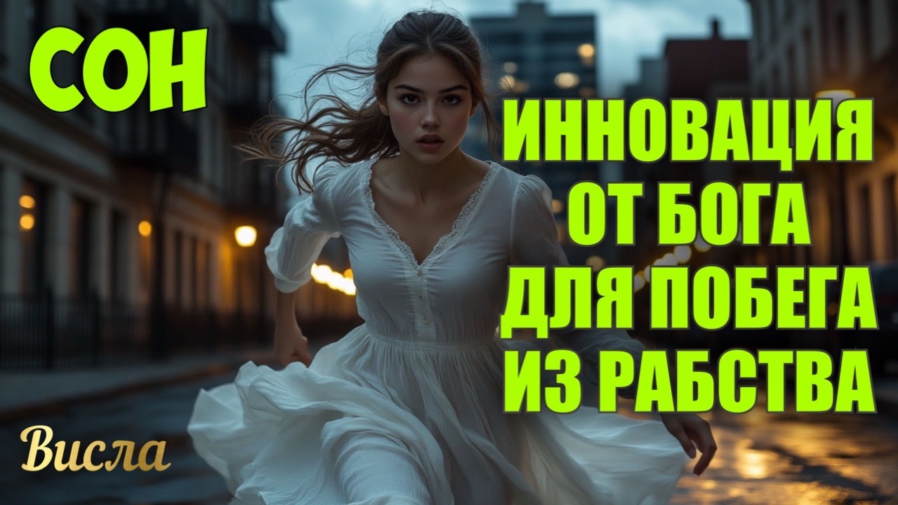 СОН: ИННОВАЦИЯ ОТ БОГА ДЛЯ ПОБЕГА ИЗ РАБСТВА. Висла смотреть онлайн
