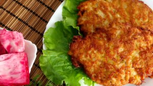 Куриная отбивная в картофельном кляре