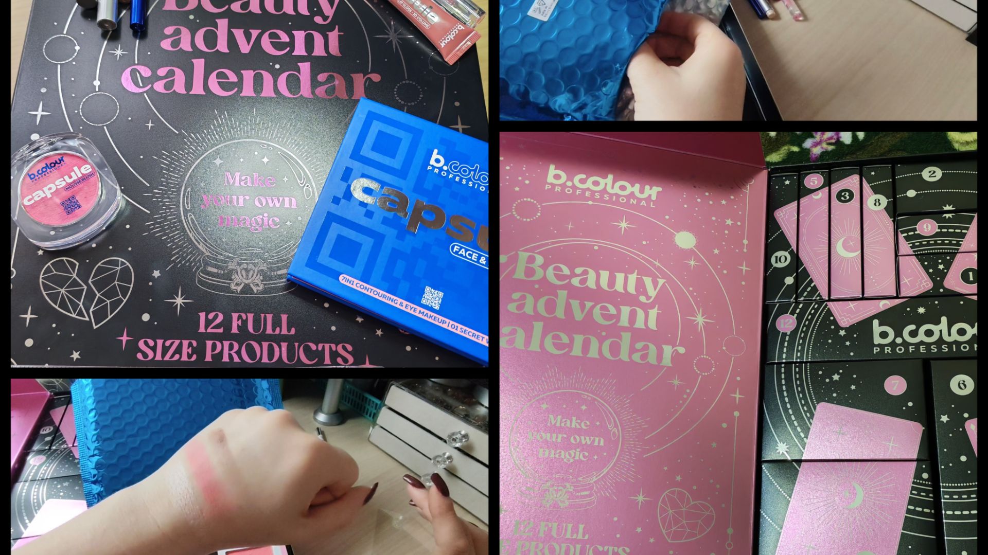 Распаковка адвент календаря B.Colour