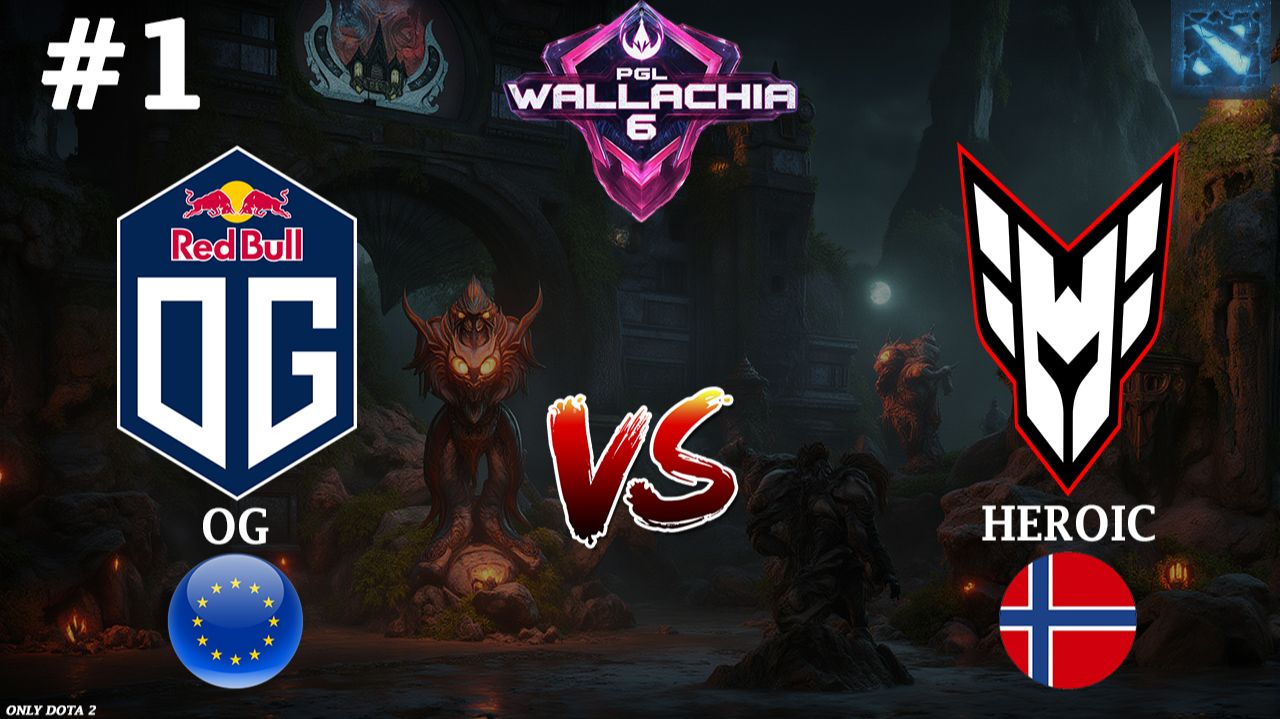ОГ ВЕРНУЛИСЬ В ПРО ДОТУ? БИТВА ЗА ПЛЕЙОФ | OG vs Heroic #1 (BO3) PGL Wallachia S6 смотреть онлайн