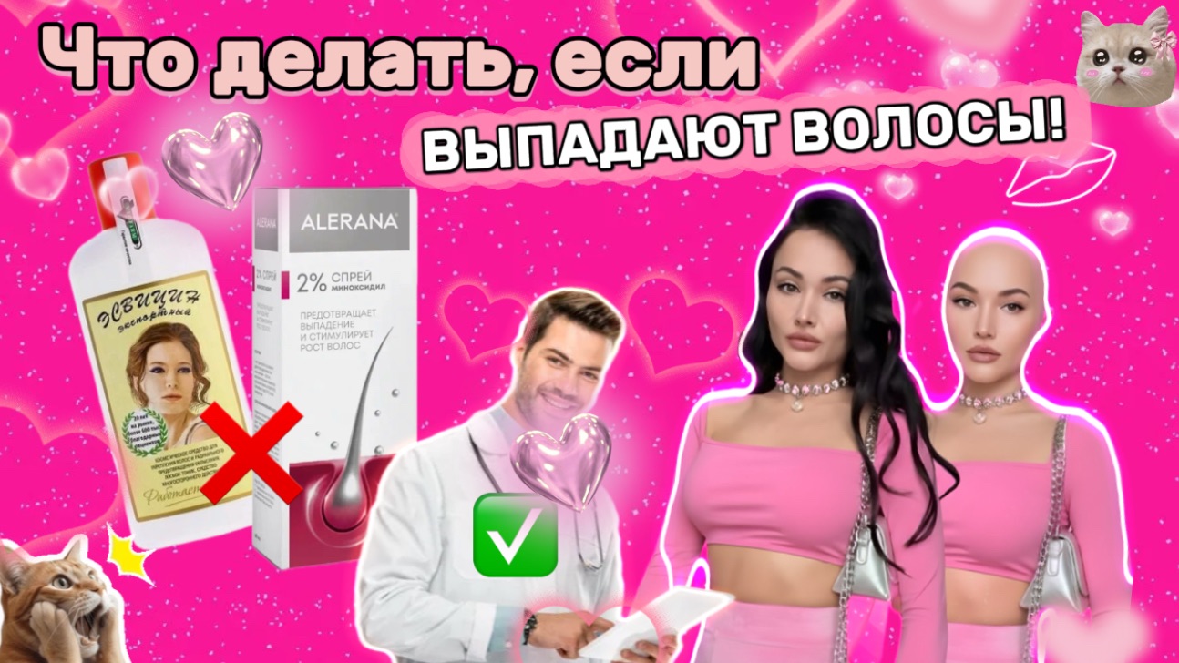 Что делать, если выпадают волосы? Блогер против выпадения волос смотреть онлайн