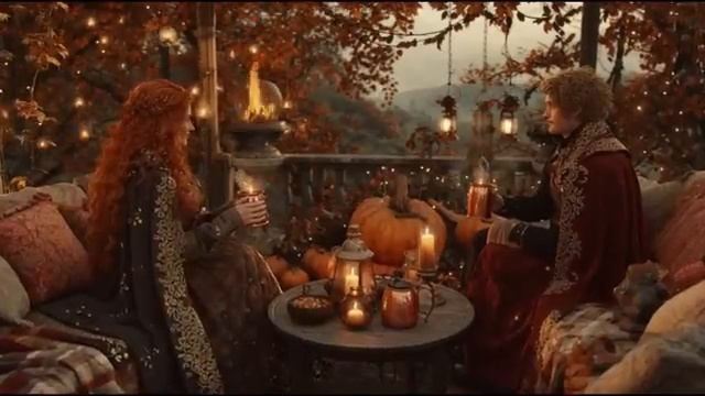A Day In The Life Of Autumara Kingdom Of Eternal Autumn | AI Short Film