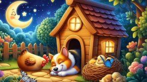 Баю-бай уснула кошка