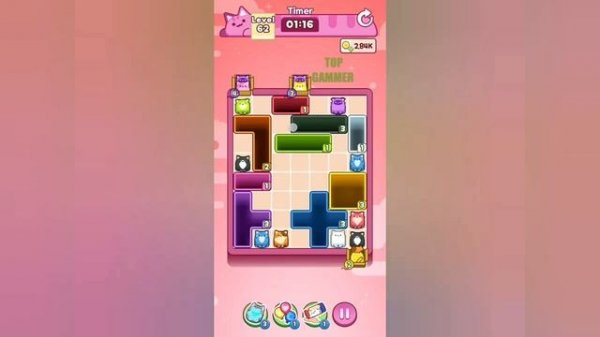 Как пройти Уровень 62  в Drop the Cat! (Решение)