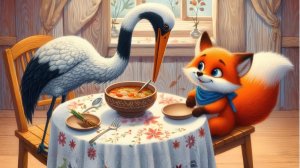 Лиса и журавль