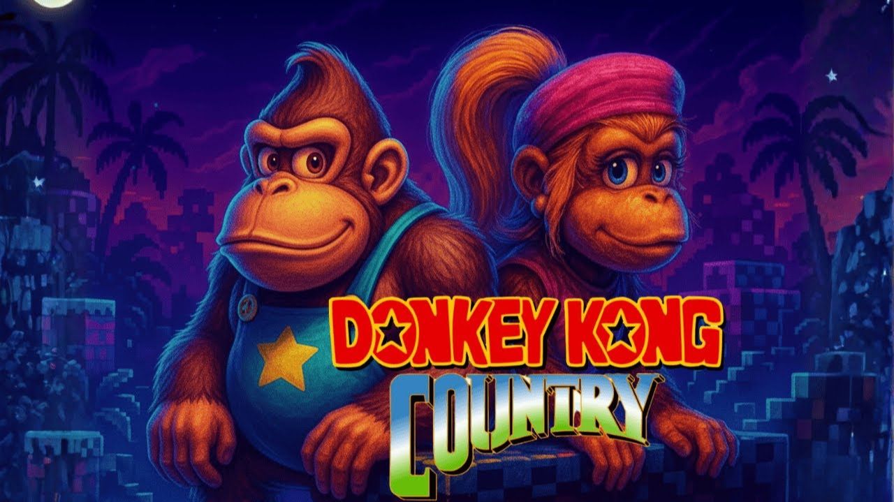Donkey Kong Country 3 (Synthwave × Retrowave × Dreamwave × Synthmetal)
