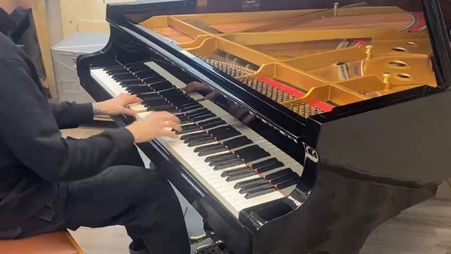 Рояль Kawai Каваи (Япония) чёрный кабинетный акустический смотреть онлайн