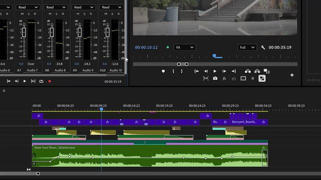 52 Mixing Basics Using the Audio Track Mixer смотреть онлайн