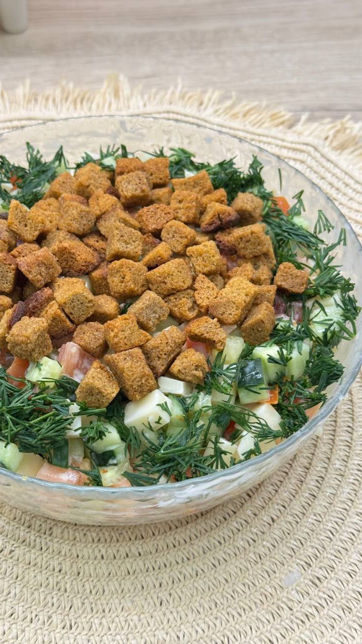 Салат студенческий «Малибу». Пять минут и готово! Сохраняйте идею смотреть онлайн