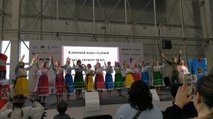 "Матушка-земля" на марийском языке в хоровом исполнении