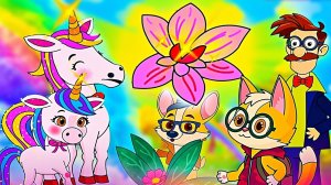 Единорожки (2 серия) 🦄Магический волшебный цветок 🌸потерян🙁Этому не бывать❗️