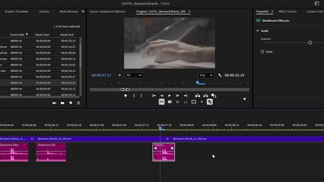 45 How to Work with Sound Effects in the Timeline смотреть онлайн