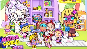 ВИРУС в САДИКЕ 🦠 НА КАРАНТИН ВСЕХ! ♥️AVATAR WORLD ИСТОРИИ♥️