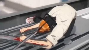 человек бензопила сцена  бензопила против катаны перезалил с ВК видео