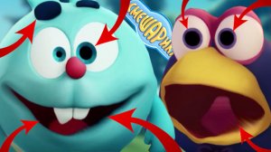 Смешарики. Новые приключения: Все грехи и ляпы | 2-3 серия | "Наказуха" и "Статистика"