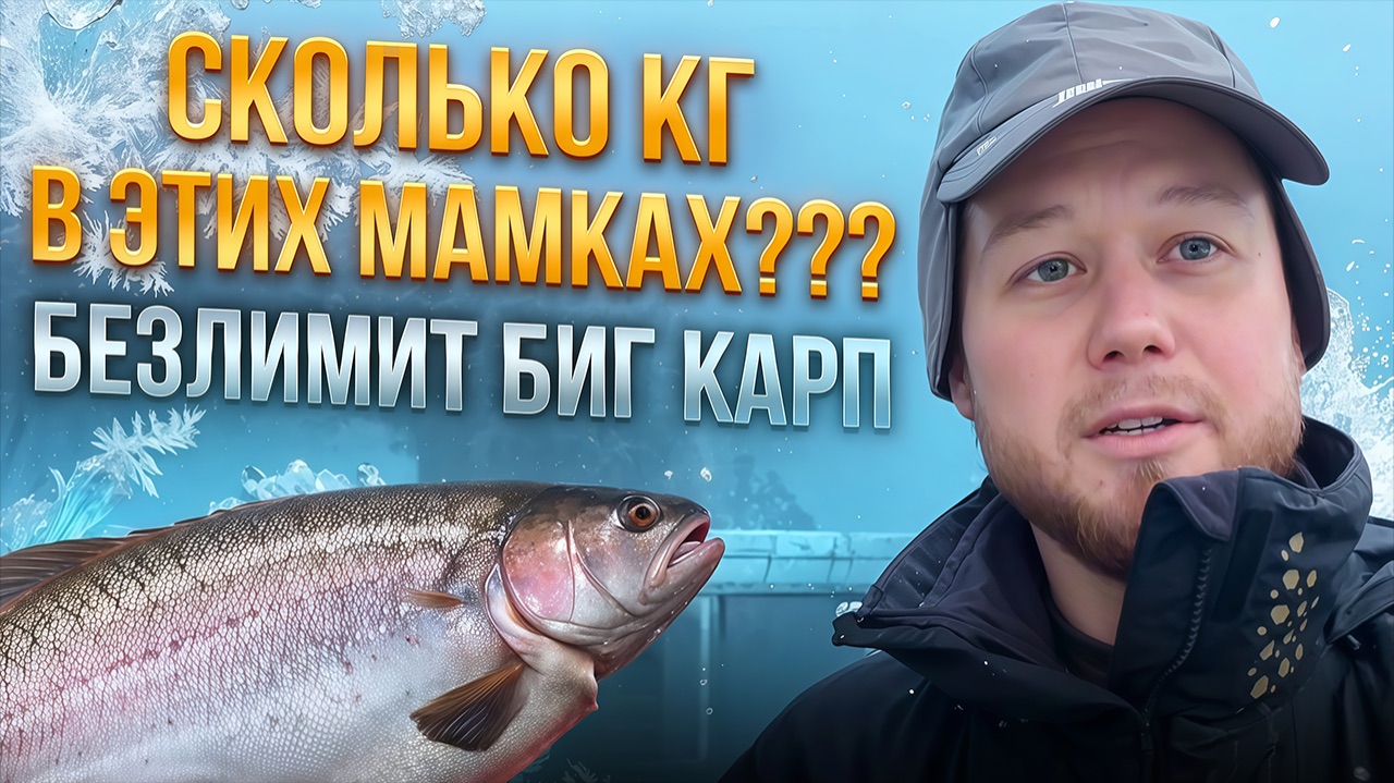 #32 УПУСТИЛ ФОРЕЛЕВОЕ ЭЛЬДОРАДО. БОЛЬШАЯ РЕЗИНА ВЫРУЧАЕТ. РЫБАЛКА В КРАСНОГОРСКЕ. БИГ КАРП смотреть онлайн