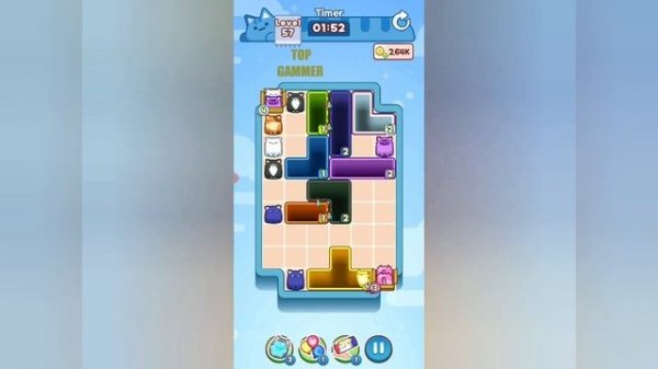 Как пройти Уровень 57 в Drop the Cat! (Решение)