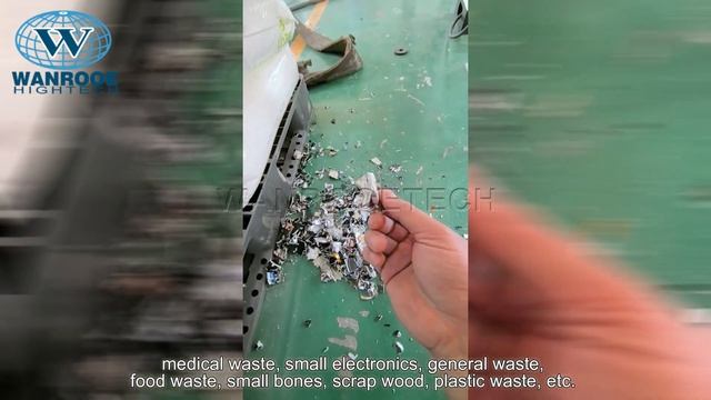 Мини двухвальный шредер для измельчения жеских дисков смотреть онлайн