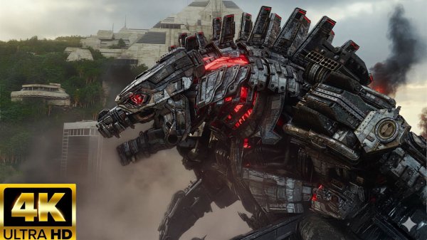 Godzilla vs Mechagodzilla UHD 4K Fight Scene - Godzilla Vs Kong Movie (Годзилла против Мехагодзиллы)