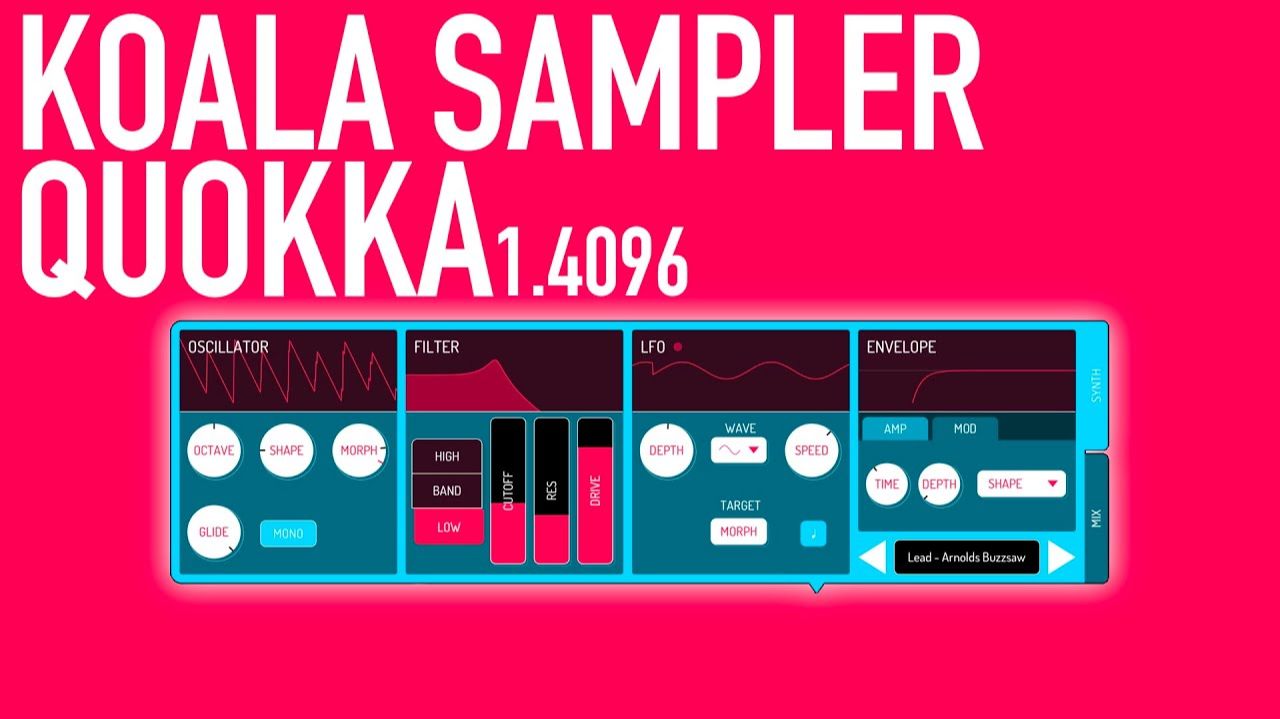 Koala Sampler x NervousCook$ | EP 28: Update v1.4096 - Quokka Synth!
