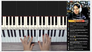 Упражнения клавишные для начинающих - Введение Ч.2.