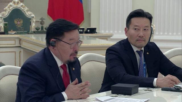 Встреча с Премьер-министром Монголии Гомбожавын Занданшатаром смотреть онлайн