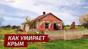 Крым. БРОСАЮТ ДОМА И УЕЗЖАЮТ. Умирающее село Орловка. Степной Крым.