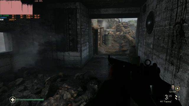 тест процессора Xeon E5 1660v4 в Call of Duty WWII
