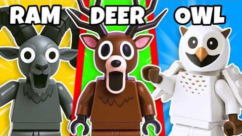 Собираем монстров из LEGO 99 НОЧЕЙ В ЛЕСУ...