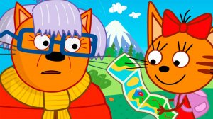 ТРИ КОТА - Три кота отправляются на озеро Байкал - Мультик для детей три кота