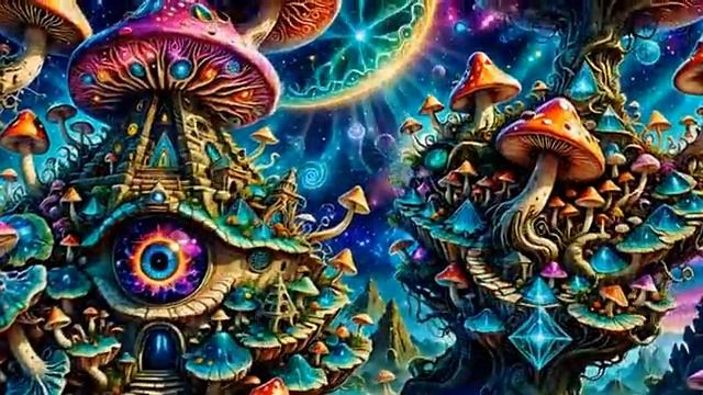 Psychedelic Trance mix September 2024 AI Trippy Graphic Visuals [get.gt].mp4 смотреть онлайн