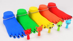 ИГРАЕМ С КИНЕТИЧЕСКИМ ПЕСКОМ ЛЕПИМ ЦВЕТНЫЕ НОЖКИ ВИДЕО МУЛЬТИКИ ДЛЯ ДЕТЕЙ КАНАЛ ИГРАЛКИ-ЗАЛИПАЛКИ