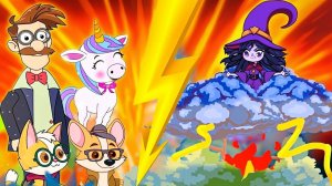 Единорожки (4 серия)🦄Злая Волшебница Молнесса похищает солнце☀️Друзья рядом 🙂они спасут Солнышко🌞