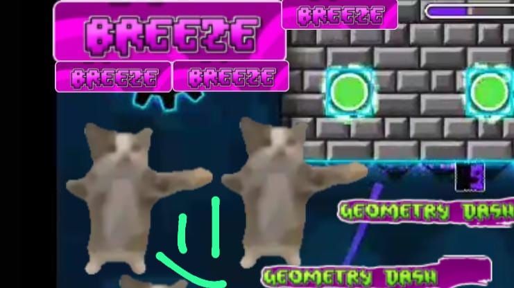 Geometry Dash Breeze Skittles