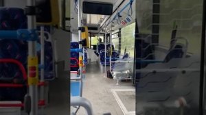 Тестовая поездка на троллейбусе КамАЗ-62825 № 554, маршрут 1