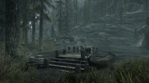 Skyrim - Music & Ambience - Rainy Night [10 Hours]