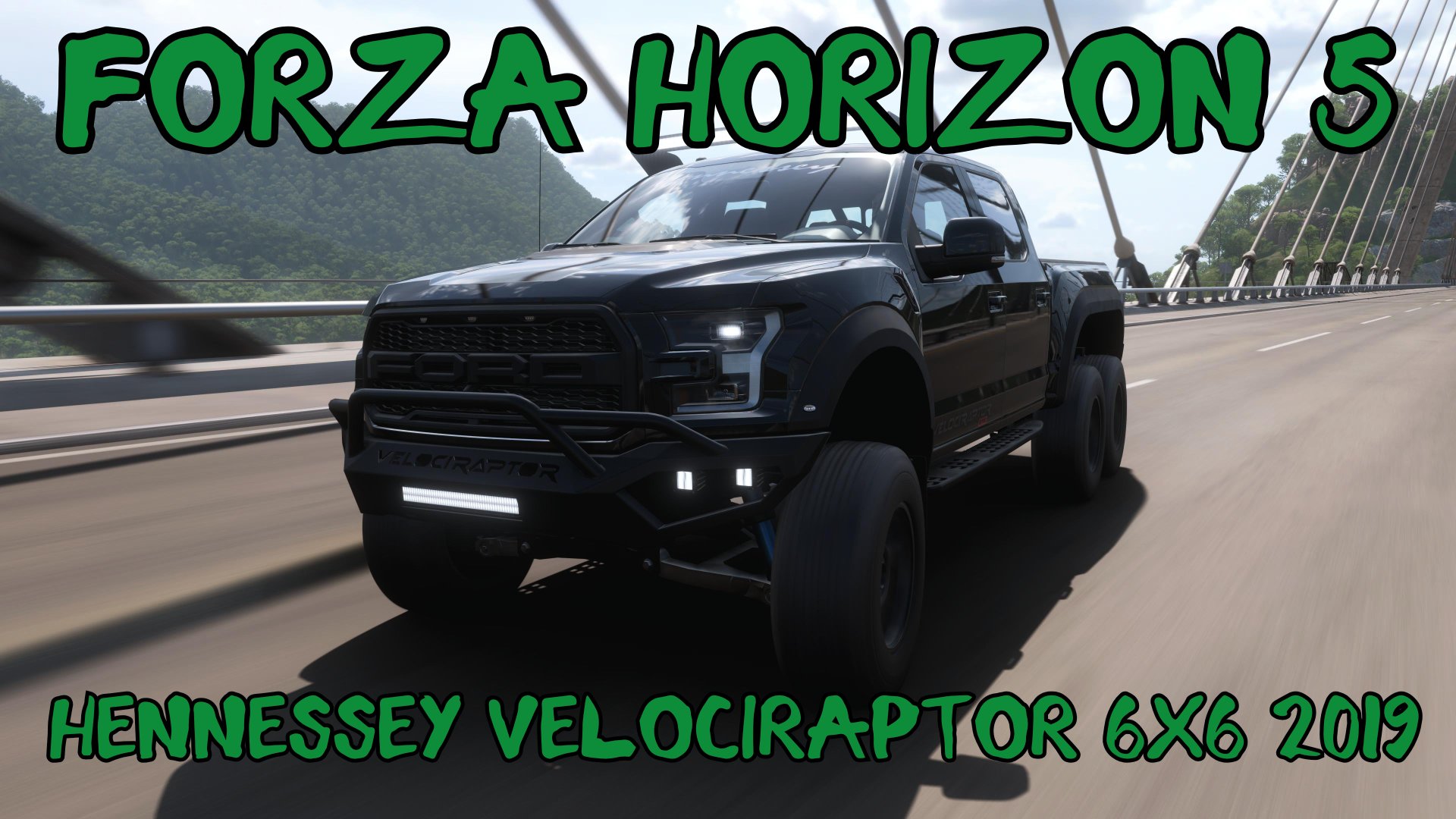 Hennessey Velociraptor 6x6 2019 — грозный динозавр мира пикапов в Forza Horizon 5 🌍⚡️ смотреть онлайн